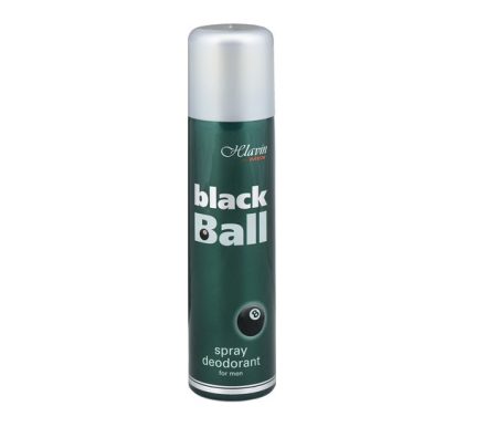 Black ball spray deodorant for men