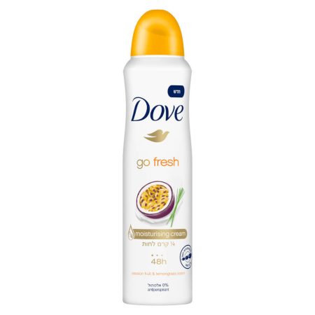 Dove דאודורנט נשים בניחוח פסיפלורה