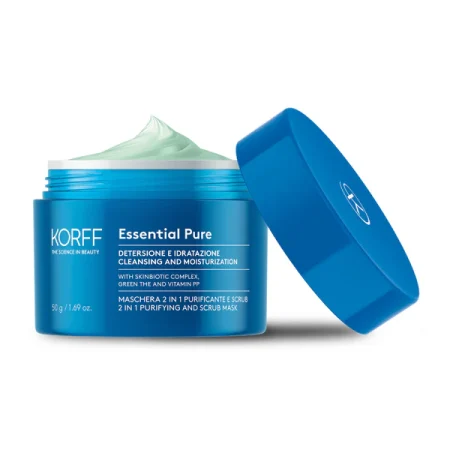 Korff 2 in 1 purifying & scrub mask