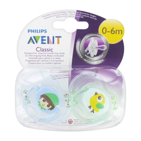 Avent מוצץ קלאסי פיטר פן 0-6