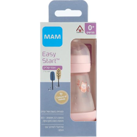בקבוק קוליק ורוד MAM