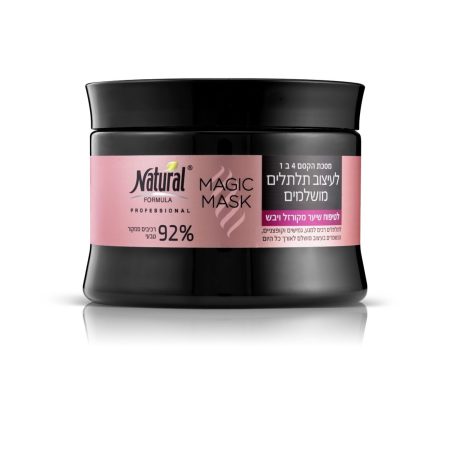 Natural מסכת הקסם לעיצוב תלתלים