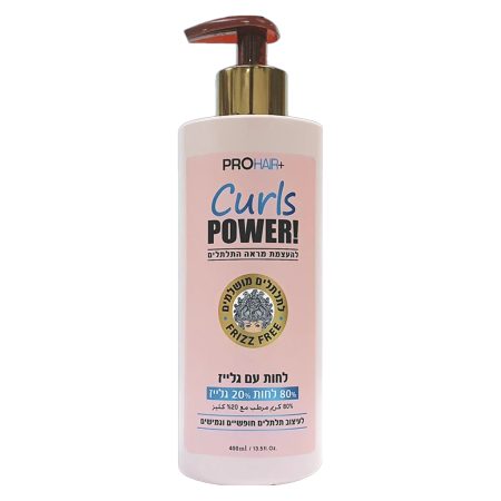 Pro hair curls power לחות עם גלייז 80%