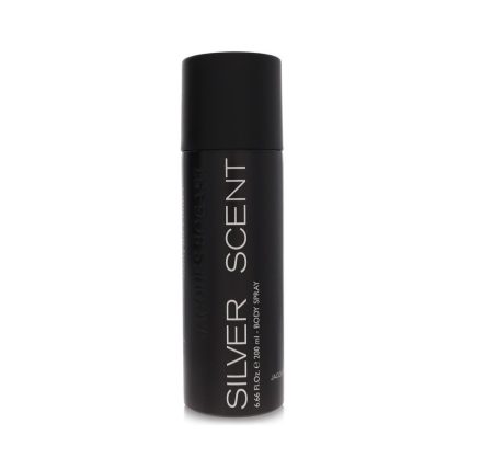 Silver scent body spray for men