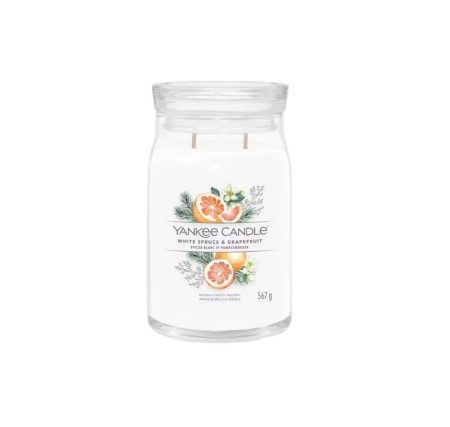 Yankee Candle white spruce & grapefruit 567g